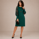 Eliana | Vestido Midi Elegante e Descontraído