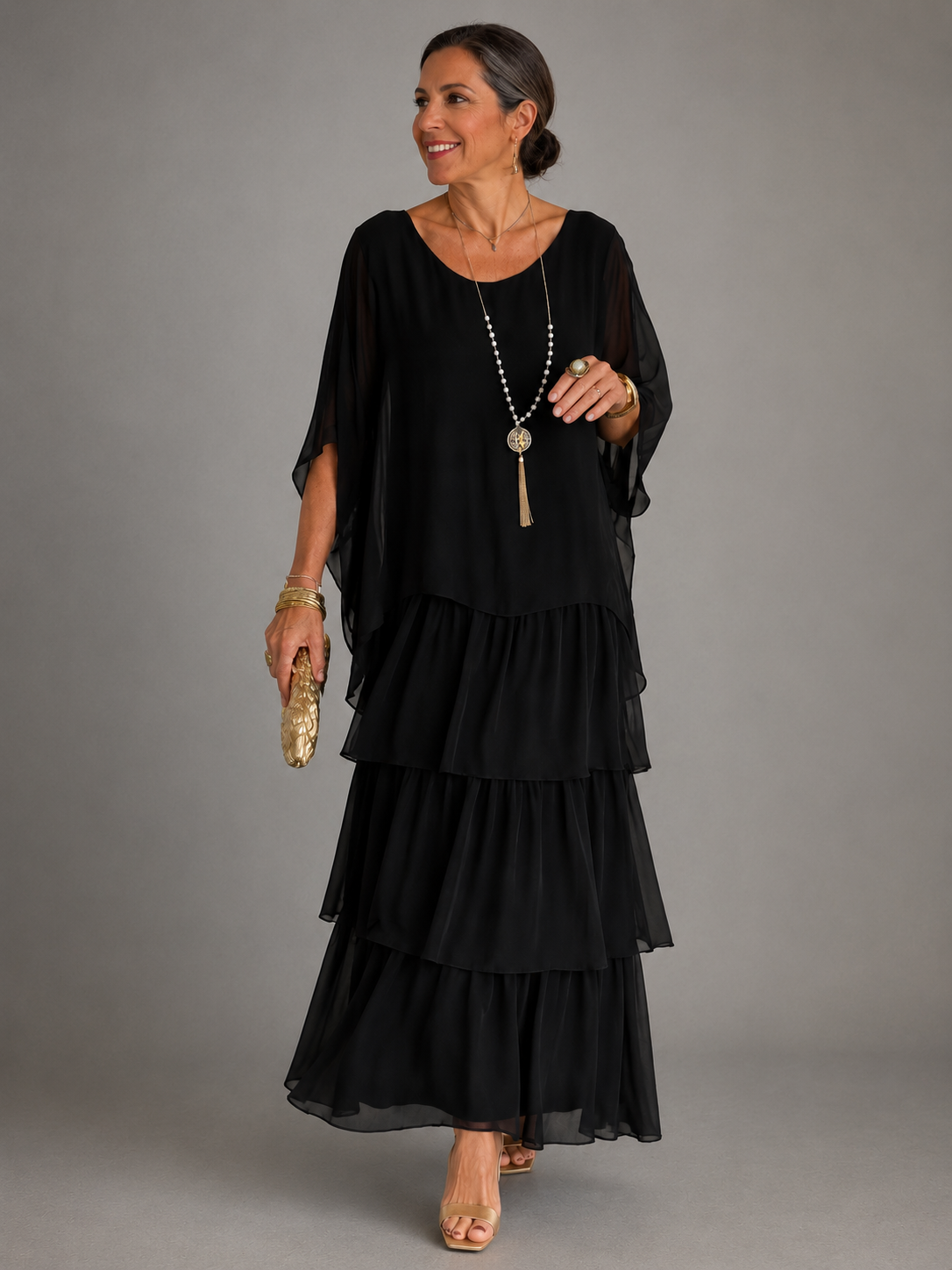 Zoé | Vestido Maxi Floral Elegante