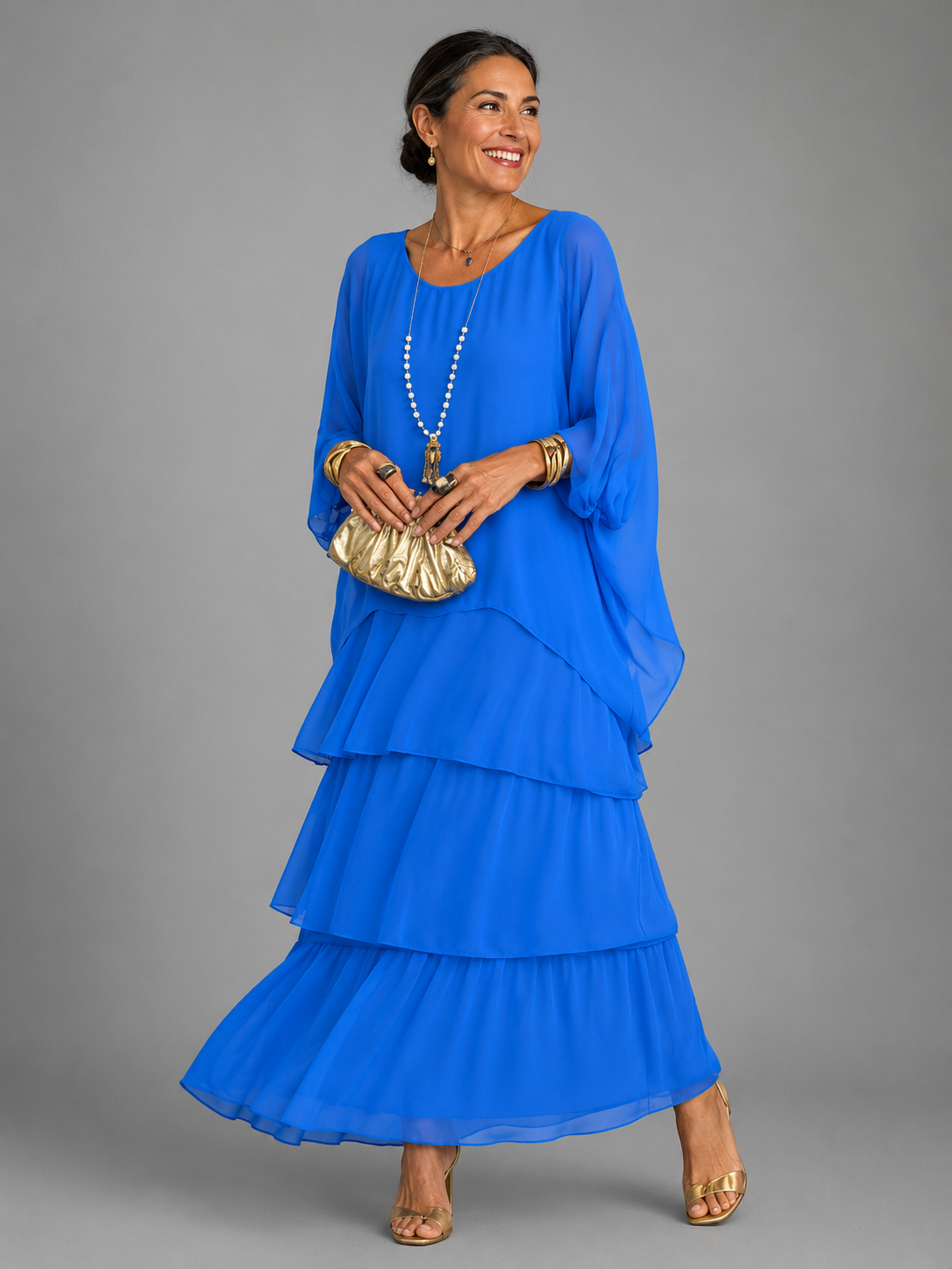 Zoé | Vestido Maxi Floral Elegante