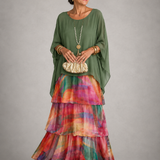 Zoé | Vestido Maxi Floral Elegante