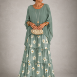 Zoé | Vestido Maxi Floral Elegante