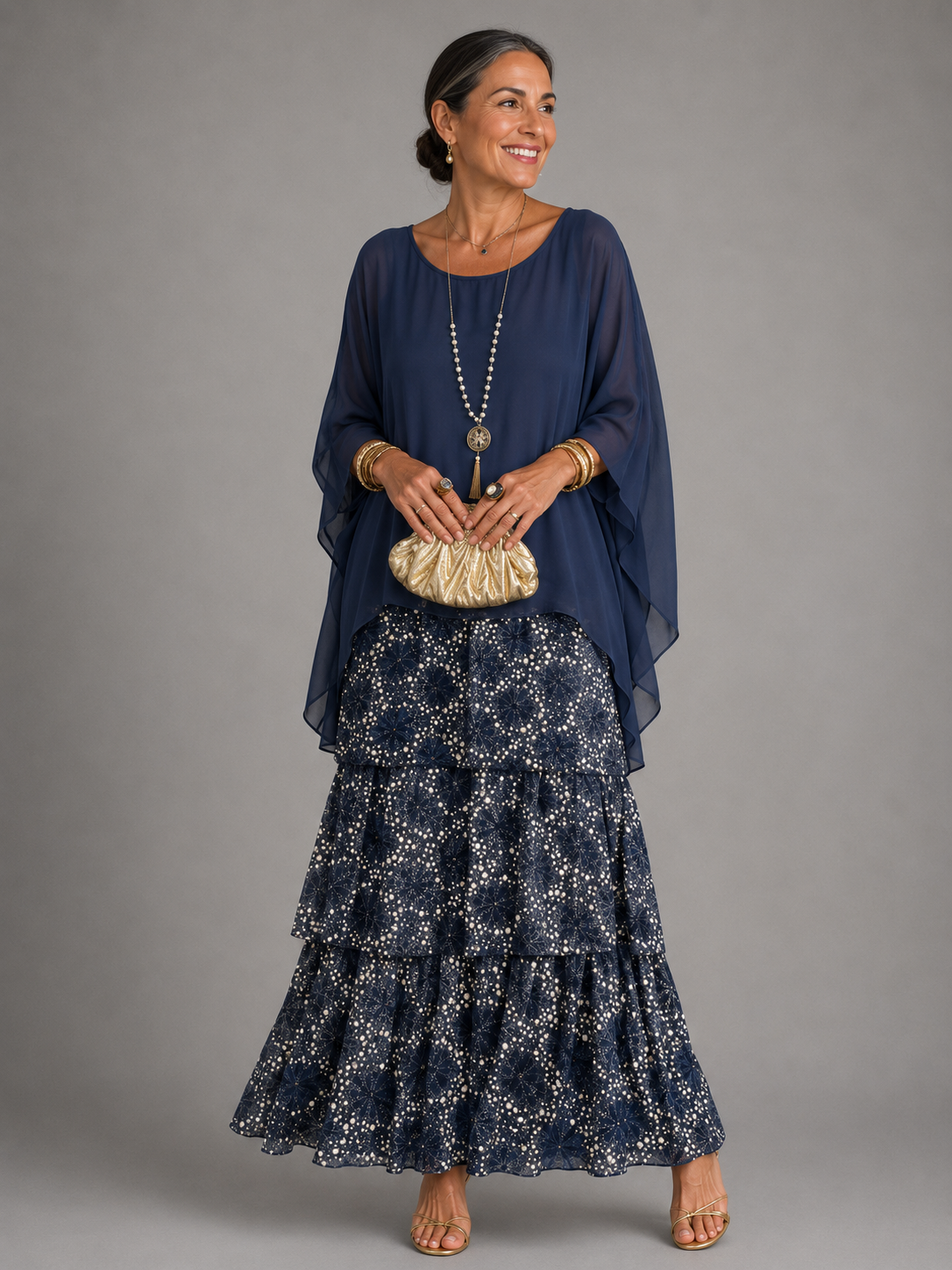 Zoé | Vestido Maxi Floral Elegante