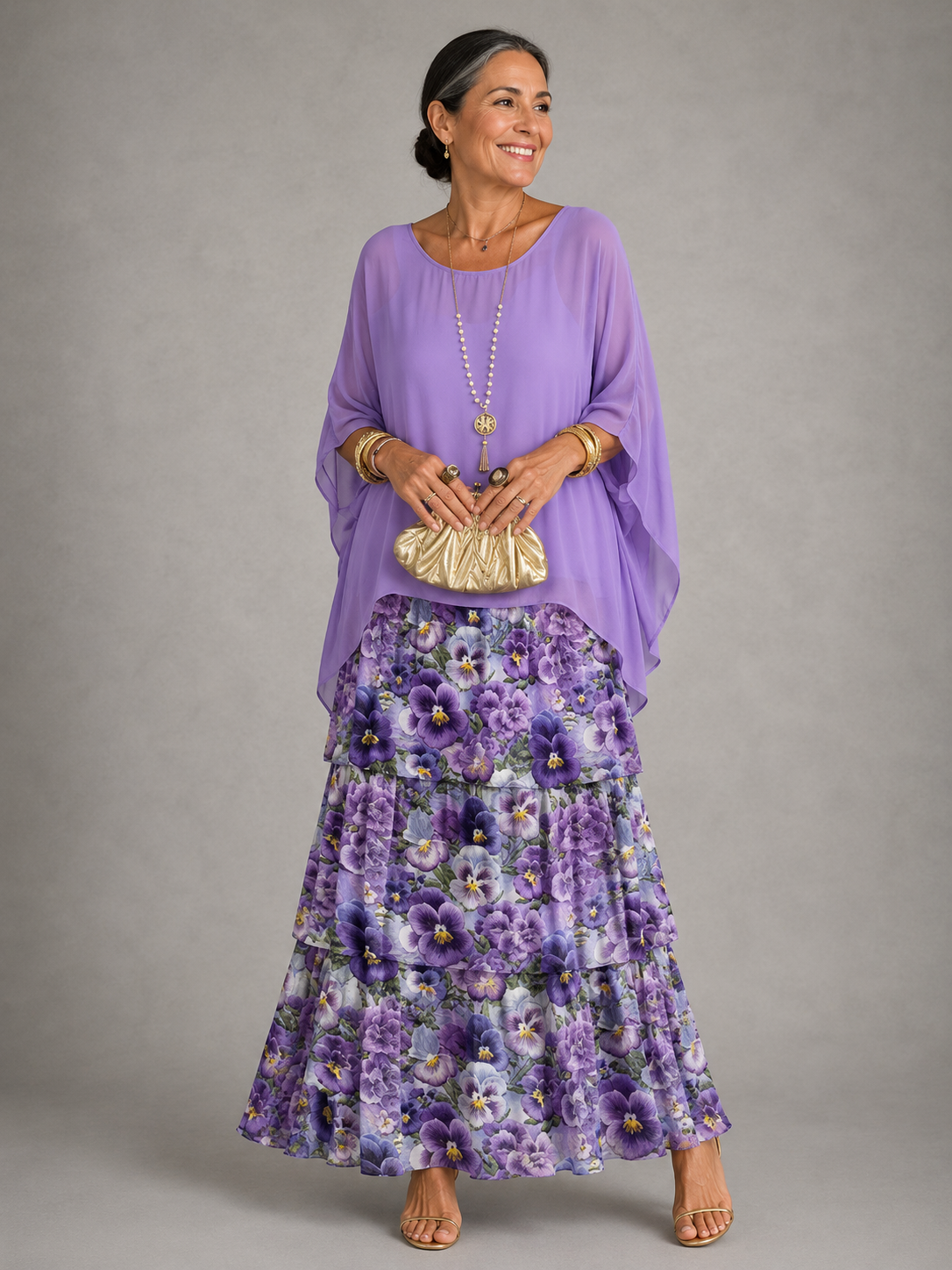 Zoé | Vestido Maxi Floral Elegante