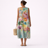 Joana™ | Vestido Midi Multicolor Elegante