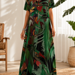 Ester | Vestido Midi em Chiffon