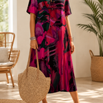 Ester | Vestido Midi em Chiffon