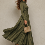 Marcela | Vestido Midi Franzido Estilo T-Shirt