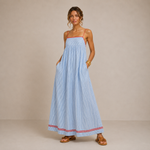 Marisa | Vestido Maxi de Alças