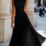 Amanda | Vestido Midi Plissado