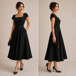 Fábia | Vestido Midi Floral