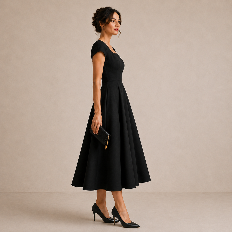 Fábia | Vestido Midi Floral