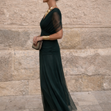 Ângela | Vestido Romântico Fluido