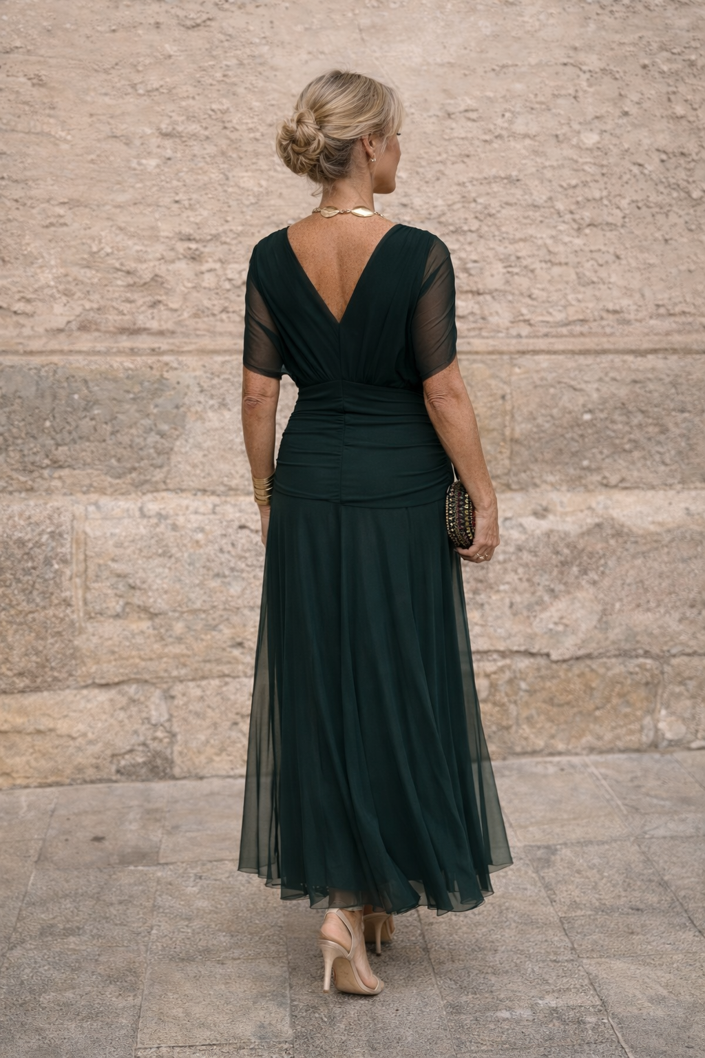 Ângela | Vestido Romântico Fluido