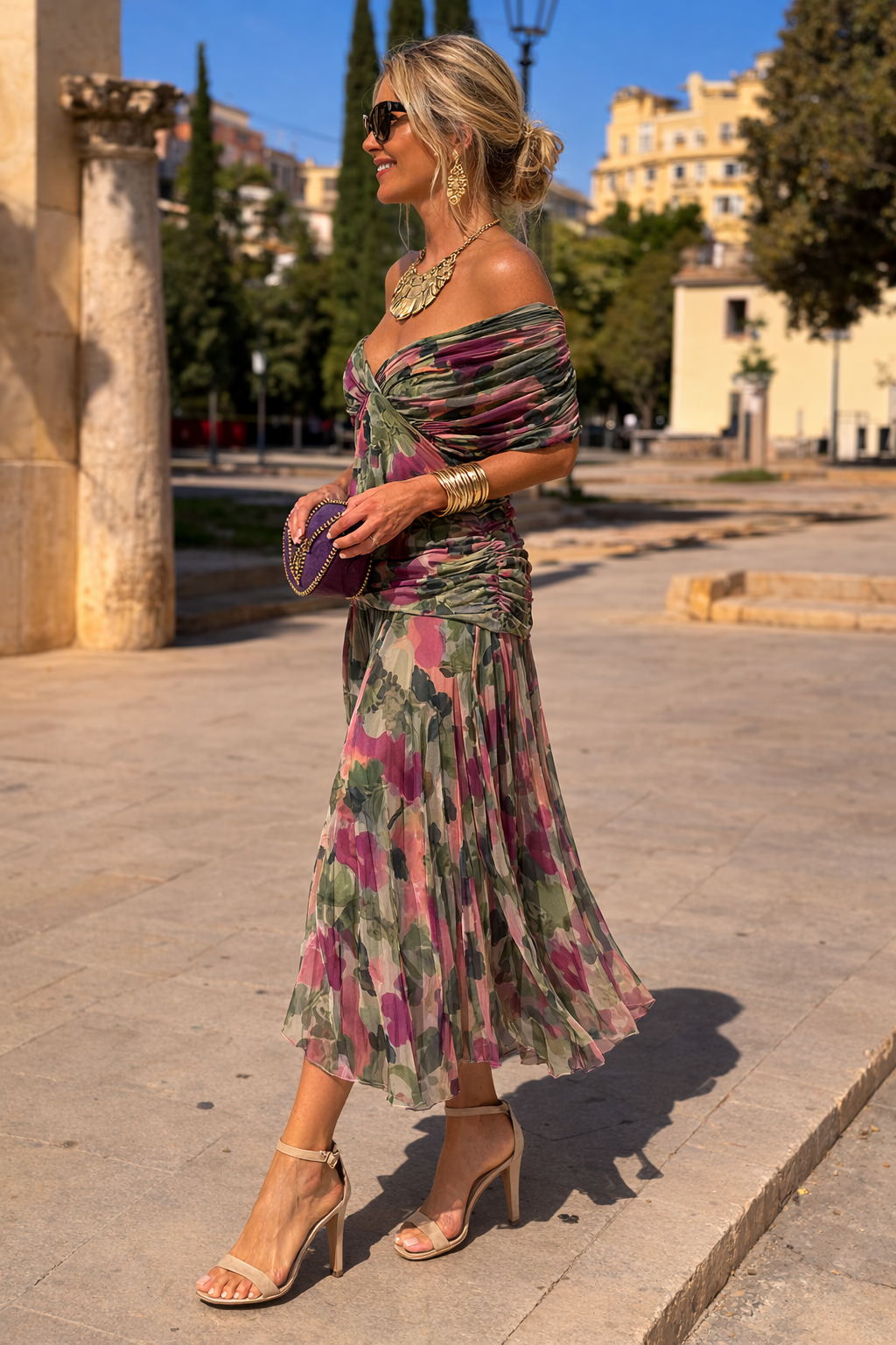 Ângela | Vestido Romântico Fluido