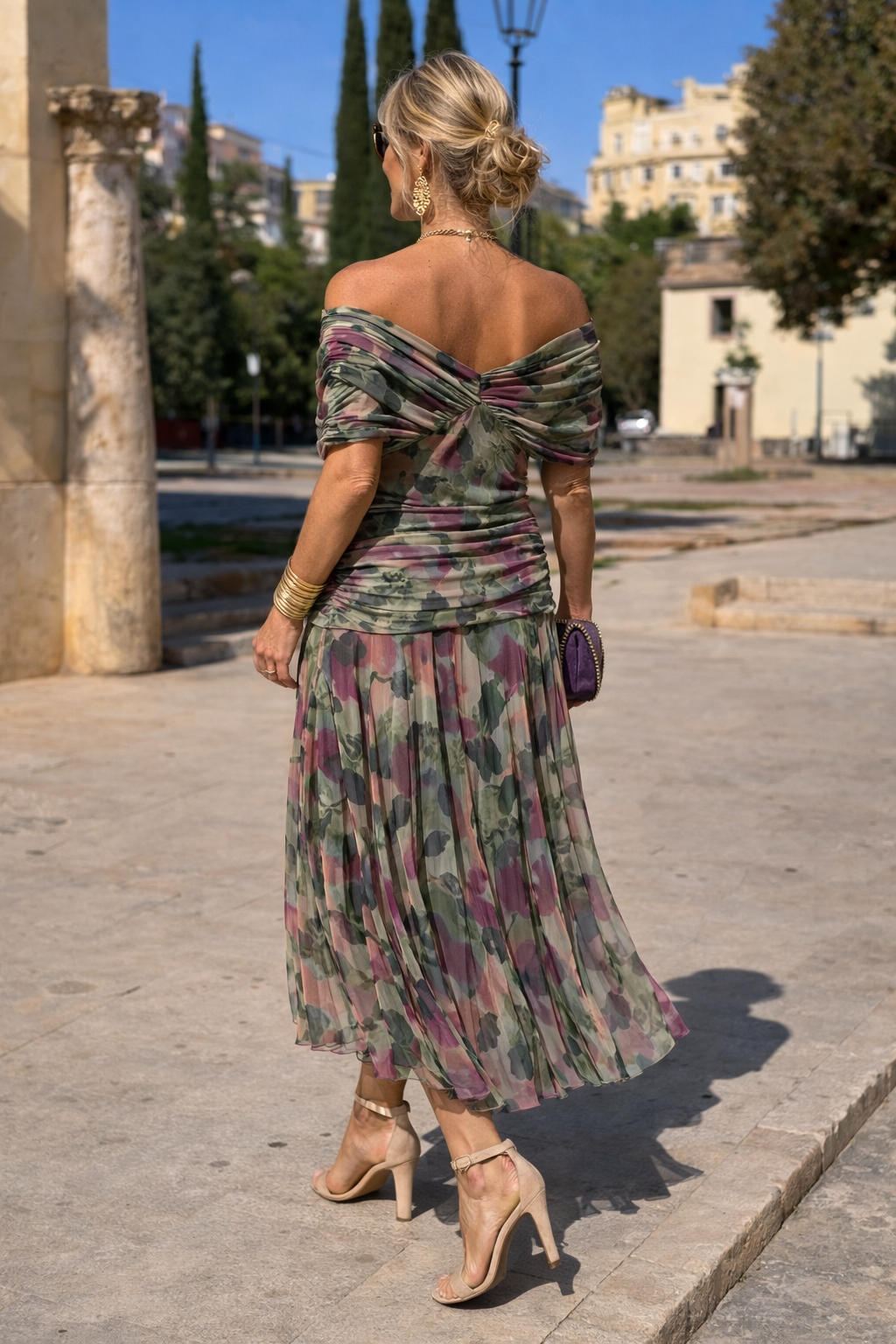 Ângela | Vestido Romântico Fluido