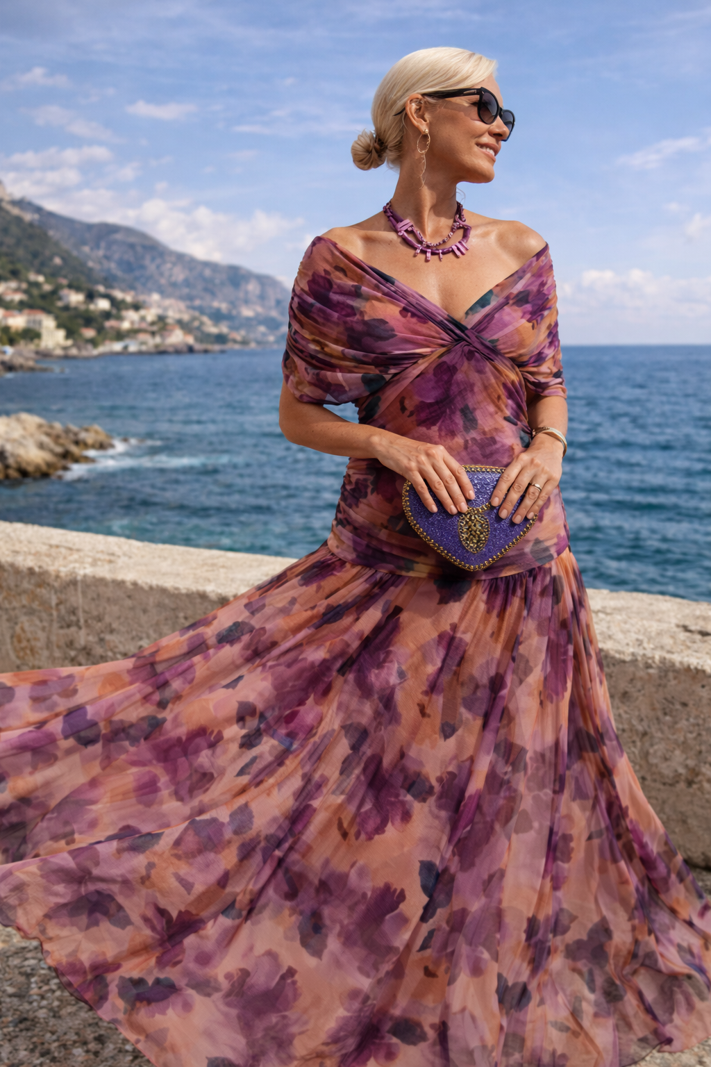 Ângela | Vestido Romântico Fluido