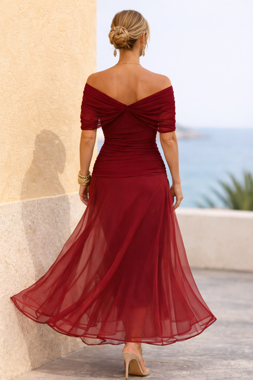 Ângela | Vestido Romântico Fluido