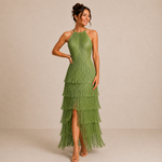 Milena | Vestido Midi de Manga Comprida