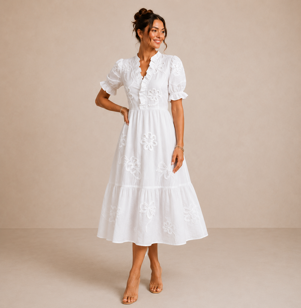 Frederica | Vestido Midi Cruzado