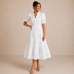 Frederica | Vestido Midi Cruzado
