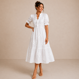 Frederica | Vestido Midi Cruzado