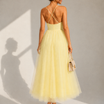 Gina | Vestido Midi com Cintura Marcada