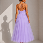 Gina | Vestido Midi com Cintura Marcada