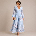 Denise | Vestido Midi com Mangas Balão