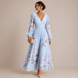Denise | Vestido Midi com Mangas Balão