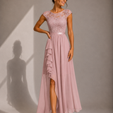 Alícia | Vestido Maxi com Corpete em Renda