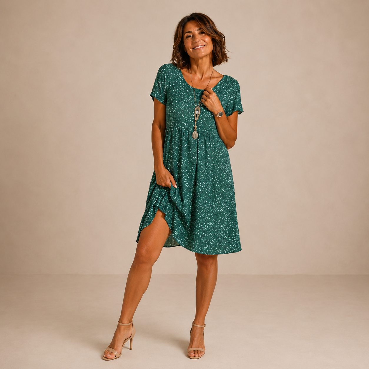 Márcia | Vestido Midi de Verão