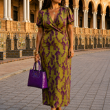 Vestido Maxi Floral com Caimento Fluido