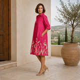 Nara | Vestido Midi Fluido e Descontraído