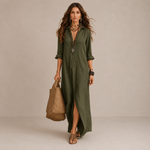 Priscila | Vestido Maxi Romântico