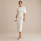Aline | Vestido Midi Romântico