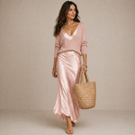 Mia | Vestido Midi em Cetim