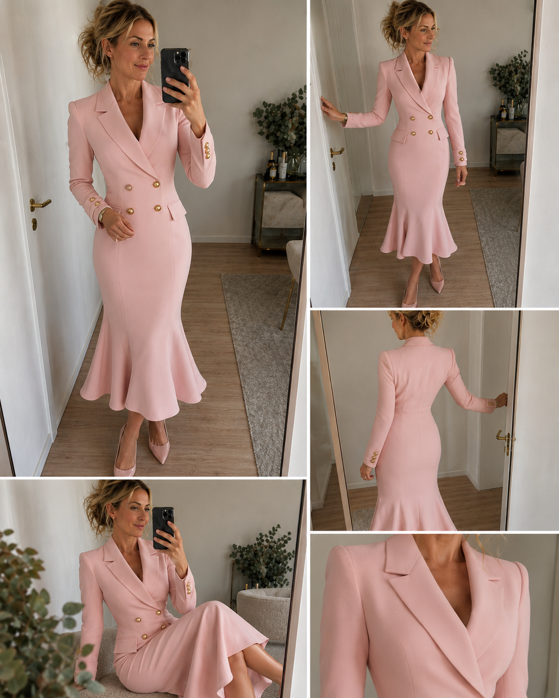 Lia | Vestido Midi Blazer
