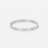 Pulseira Rígida Cristal