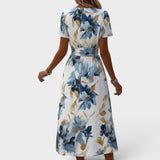 Leandra | Vestido Midi Evasê