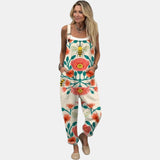 Inês - Macacão Estampado Confortável