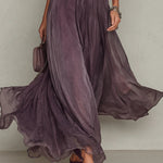 Alba | Vestido Midi Plissado com Mangas Balão