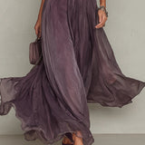 Alba | Vestido Midi Plissado com Mangas Balão