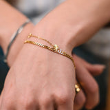 Pulseira Corrente Facetada
