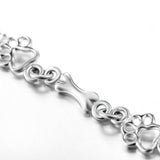 Bracelet Patte et os – Inspiration chien