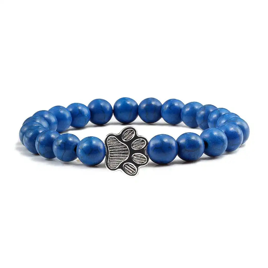 Pulseira Patinha Pedra Natural