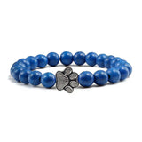 Pulseira Patinha Pedra Natural