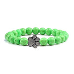 Pulseira Patinha Pedra Natural