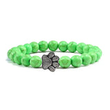Pulseira Patinha Pedra Natural