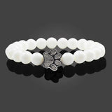 Pulseira Patinha Pedra Natural