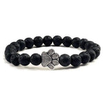 Pulseira Patinha Pedra Natural
